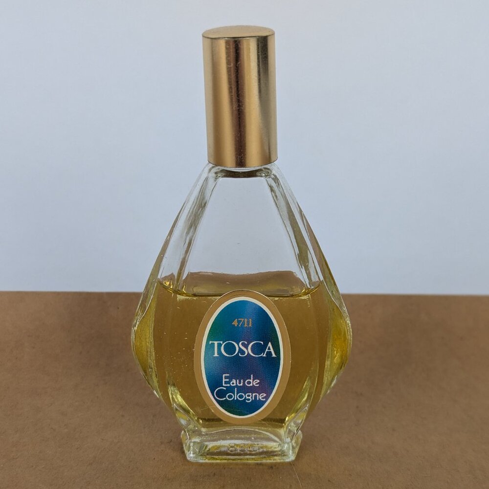 Vtg 4711 Tosca Eau de Cologne 25 ml. Bottle Made in Germany Original 2/3 Full